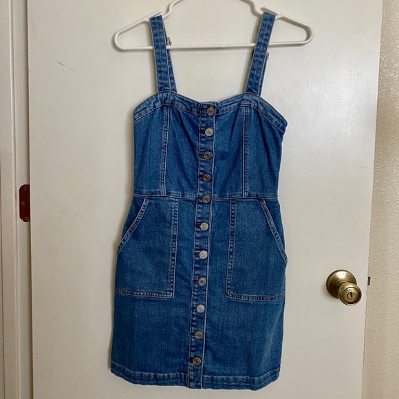 Garage Dresses & Skirts - Denim overall dress